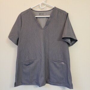 Figs Women's Technical Collection Scrub Top Sz XL CNA, MEDICAL, NURSE, MedTech